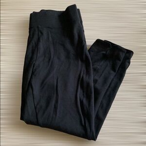 SEVEN7 Black 4-Way Stretch Ponte Pull On Leggings Sz XXL